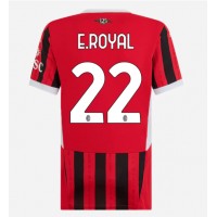 Camiseta AC Milan Emerson Royal #22 Primera Equipación para mujer 2024-25 manga corta